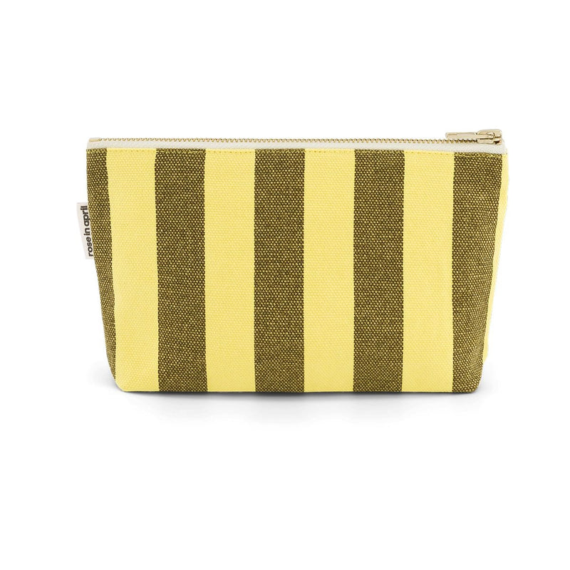 Pouch - Sofia Lemon / Olive Stripes