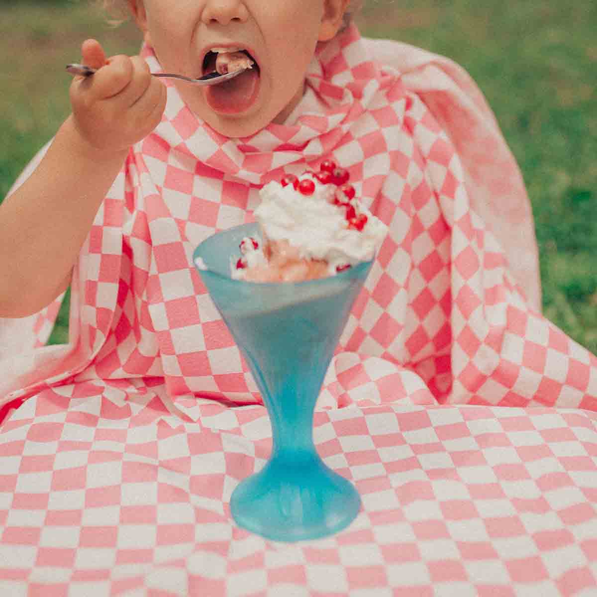 Tablecloth - Zoe Checkerboard Strawberry