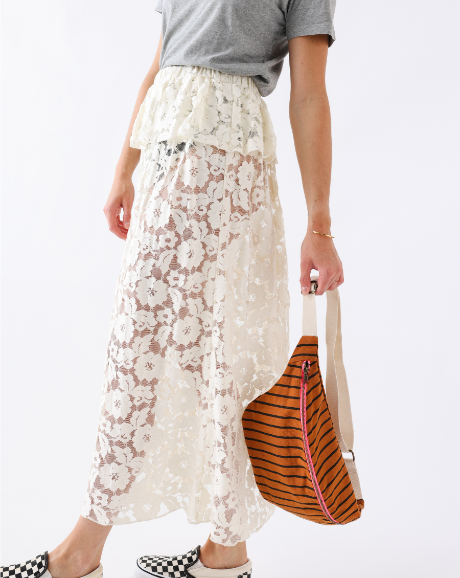 Bum bag - Tennis stripes Ginger