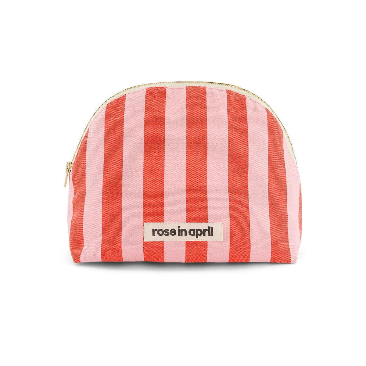 Wash bag - Margaux Candy pink / Red Stripes