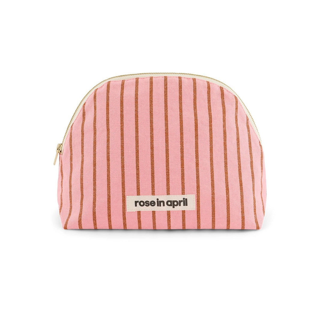 Trousse de toilette - Margaux Rayures tennis Pecan / Strawberry