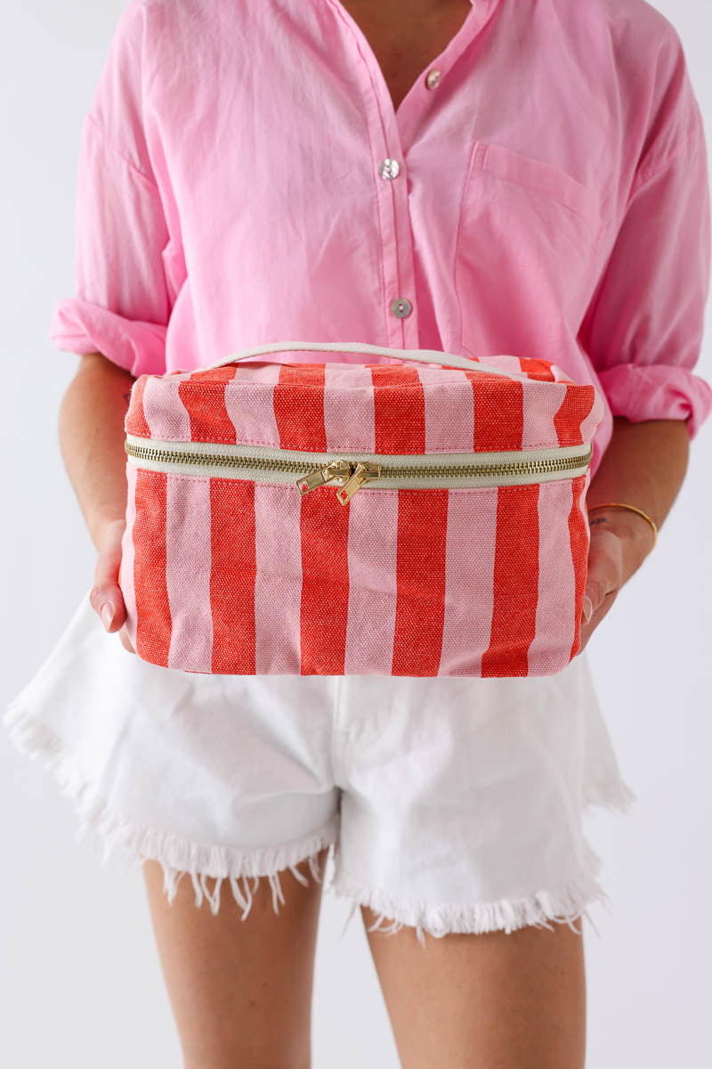 Vanity - Oona Rayures Candy pink / Rouge