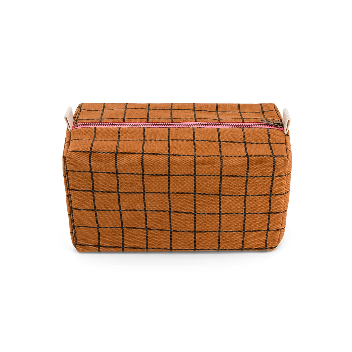 Trousse de toilette - Vic School Check Ginger