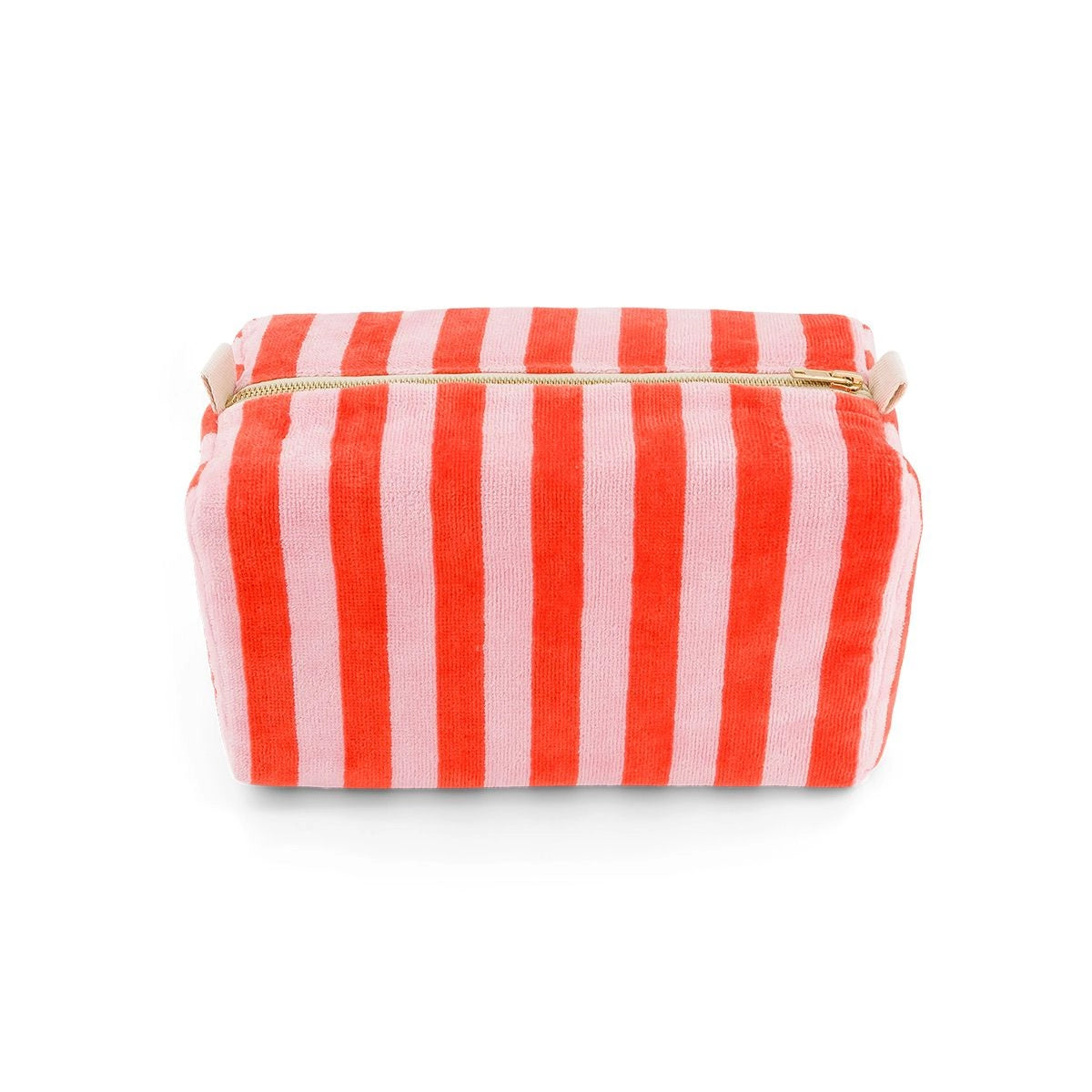 Trousse de toilette - Vic Rayures éponge Pink / Tomato