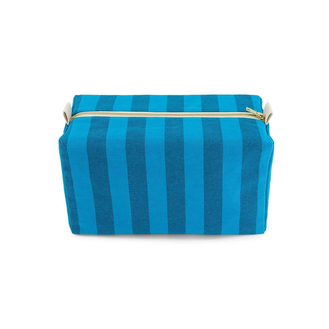 Wash bag - Vic Stripes Tahitian / Turquoise