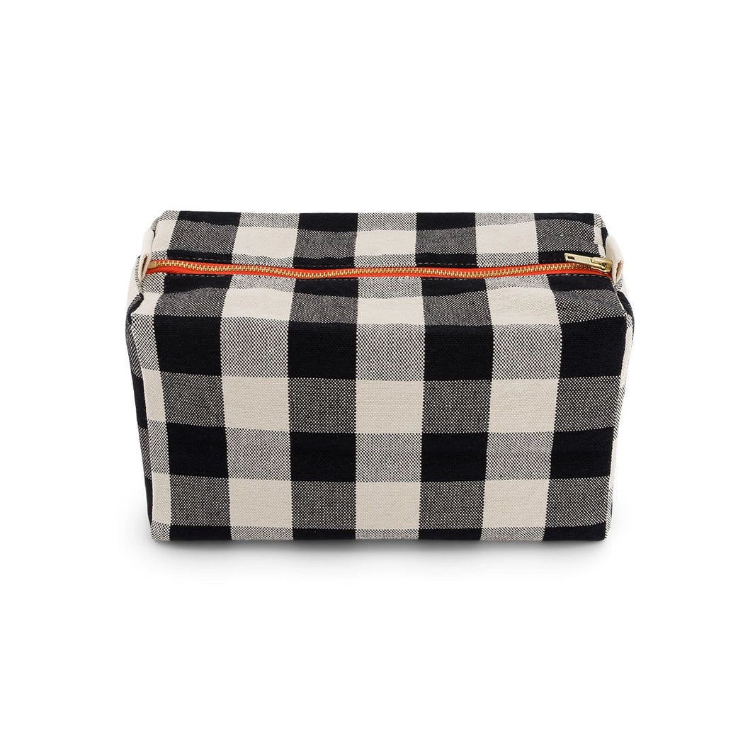 Wash bag - Vic Big vichy Greige