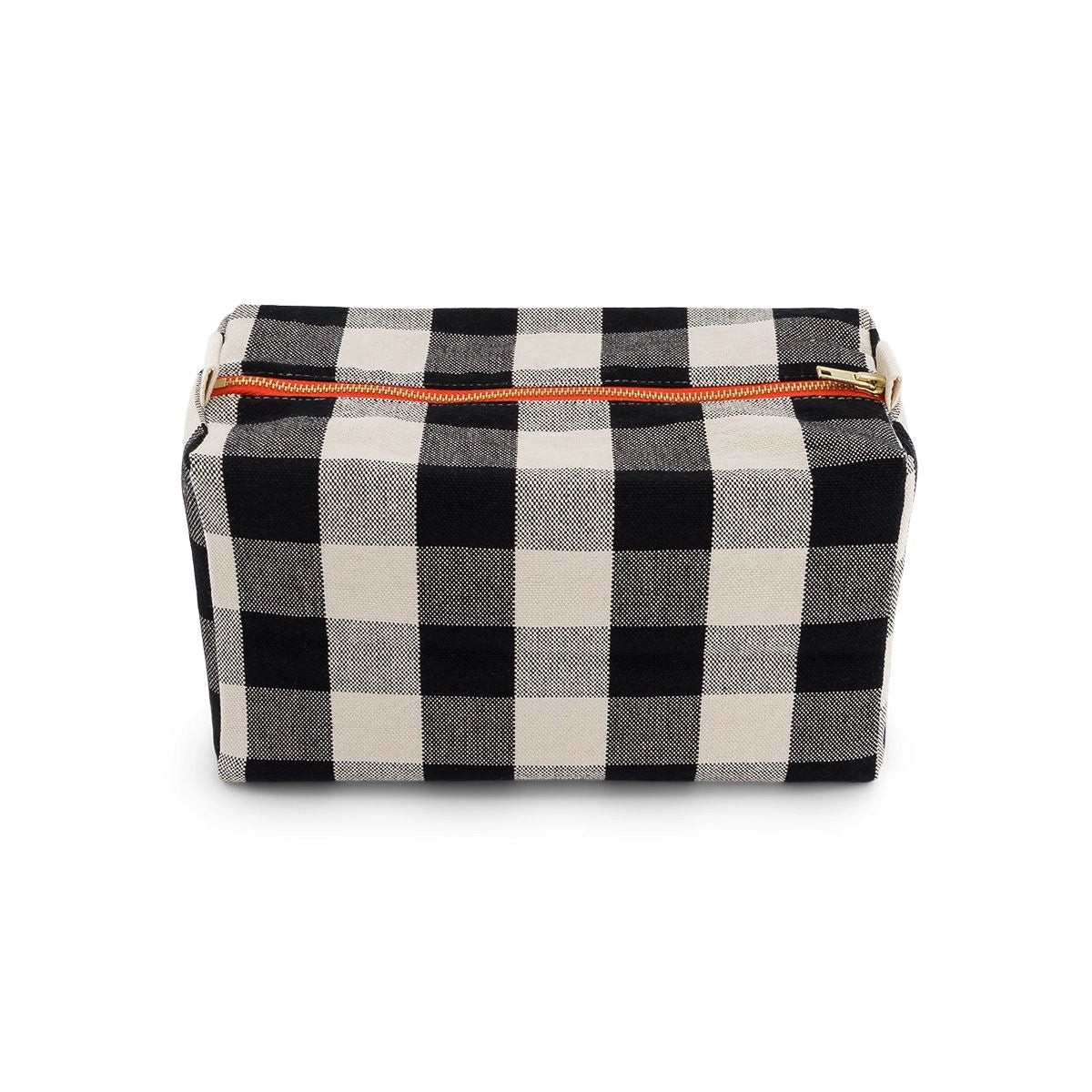 Wash bag - Vic Big vichy Greige
