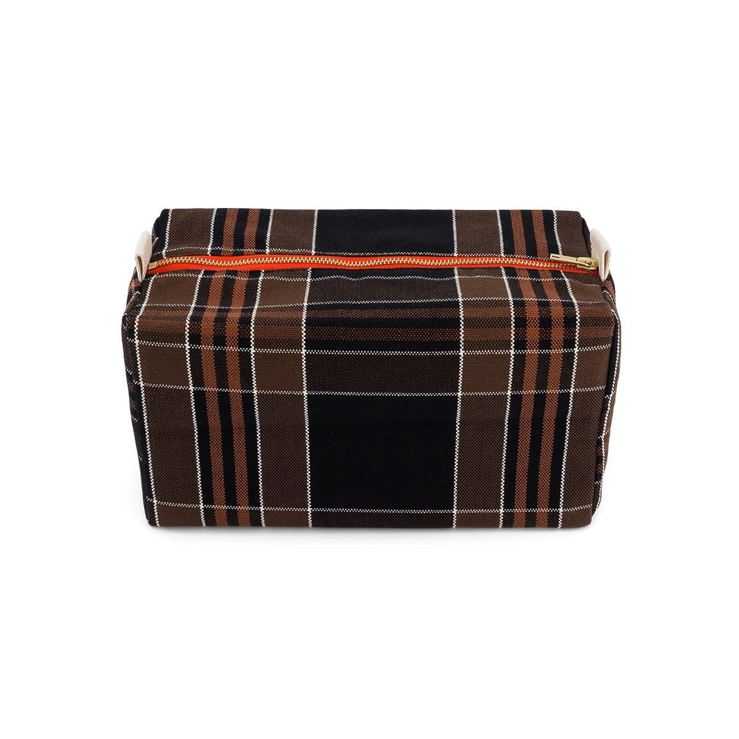 Trousse de toilette - Vic Black Tartan