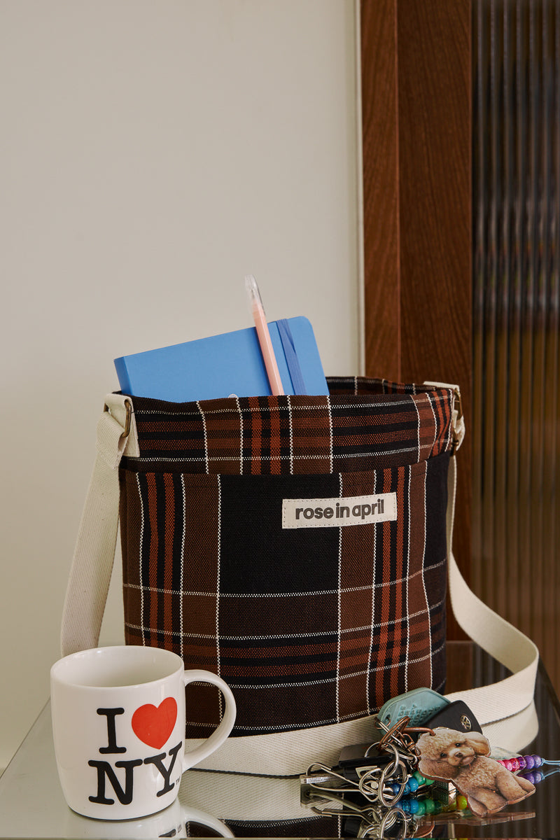 Mini bag - Zazou Black Tartan