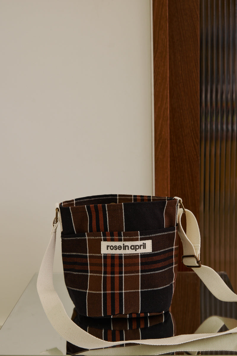Mini bag - Zazou Black Tartan