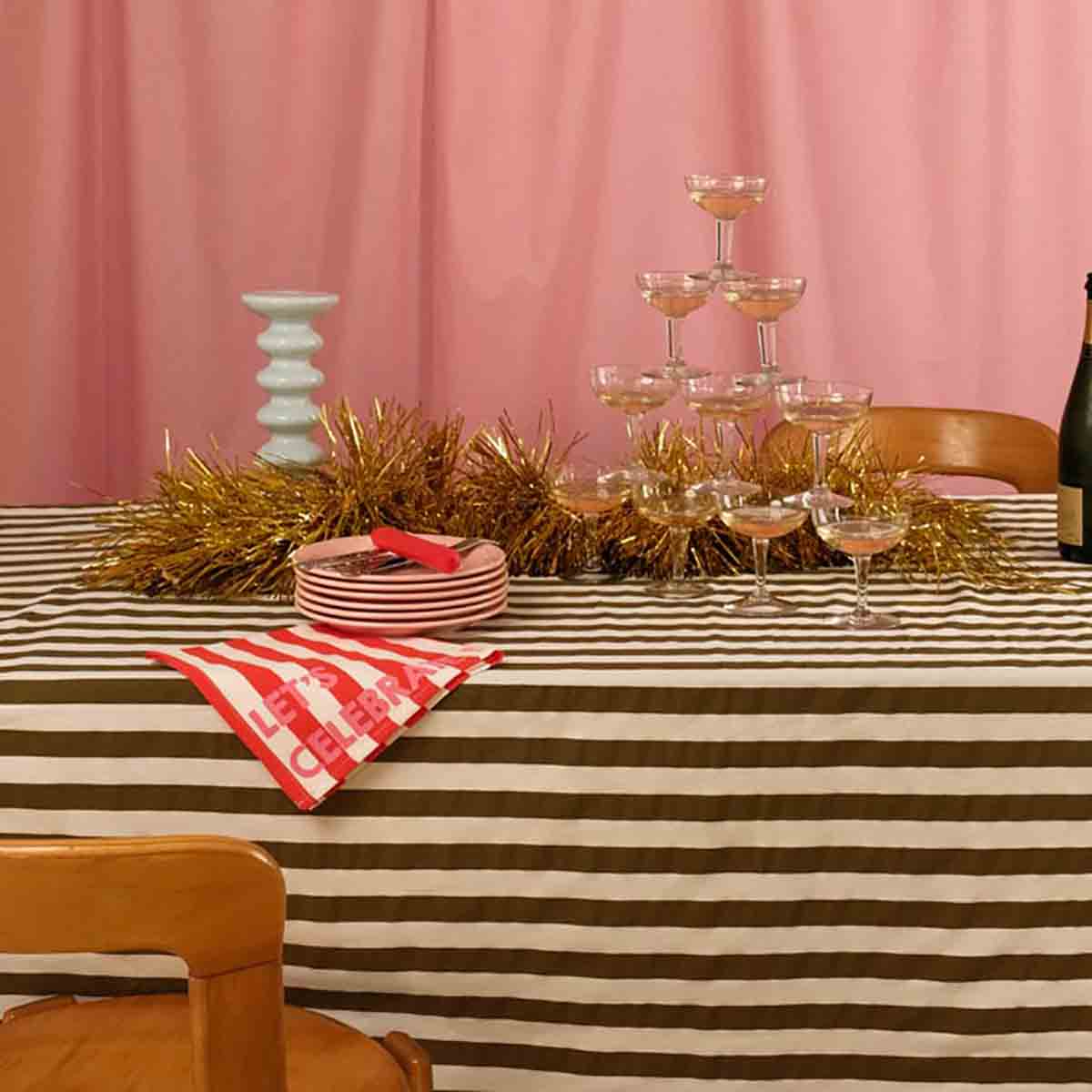 Nappe - Zoe Rayures Olive