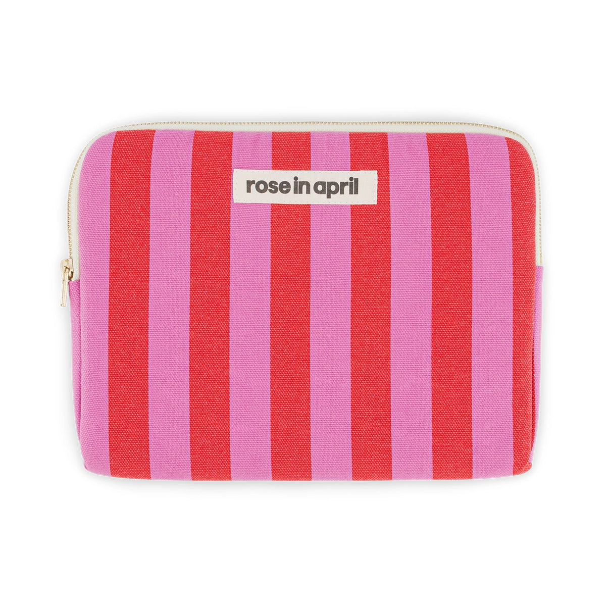 iPad sleeve - Anouk Orchid / Red Stripes