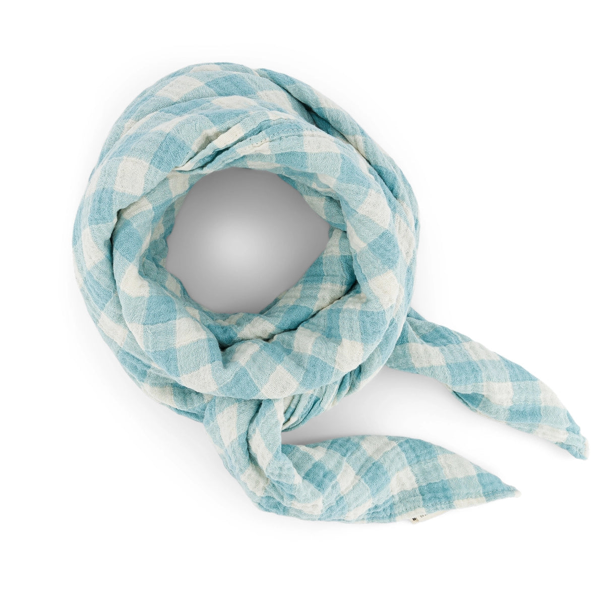 Swaddle - Bianca Gingham Check Blue