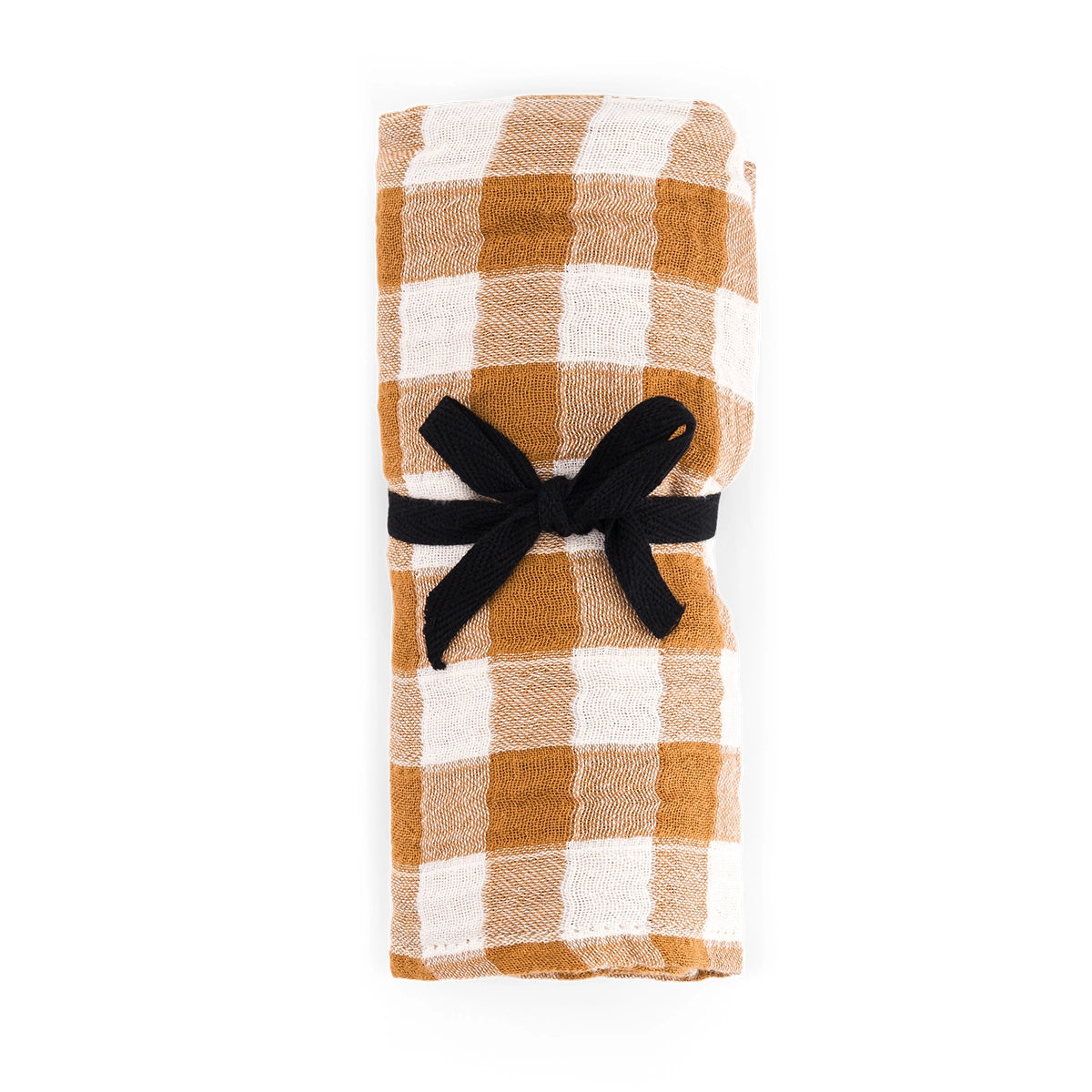 Swaddle - Bianca Gingham Check Caramel