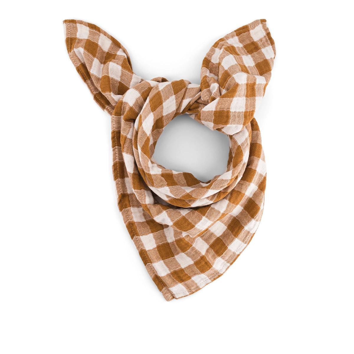 Swaddle - Bianca Gingham Check Caramel