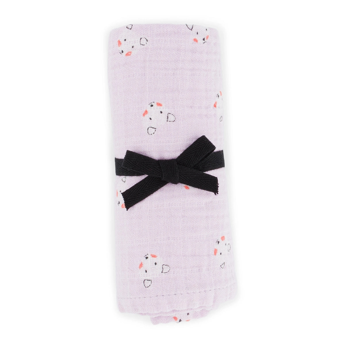 Swaddle - Bianca Teddy Blush Lilac