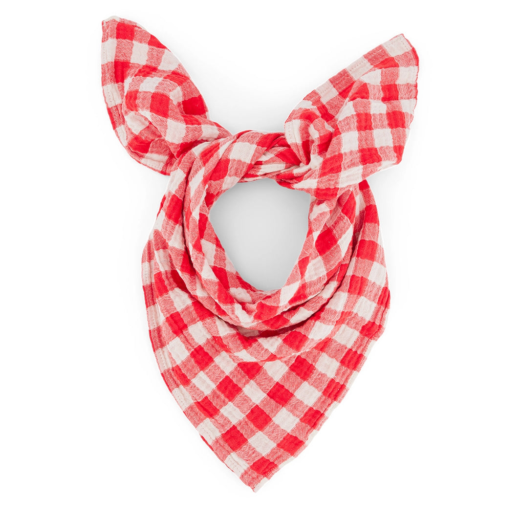 Swaddle - Bianca Gingham Check Red