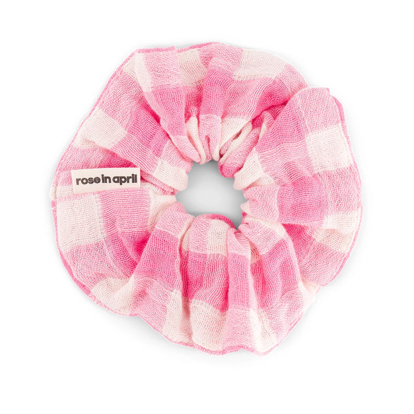 Scrunchie Gingham Check | Women's accessories | Rose in April