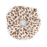 Scrunchie - Mini Leopard Greige