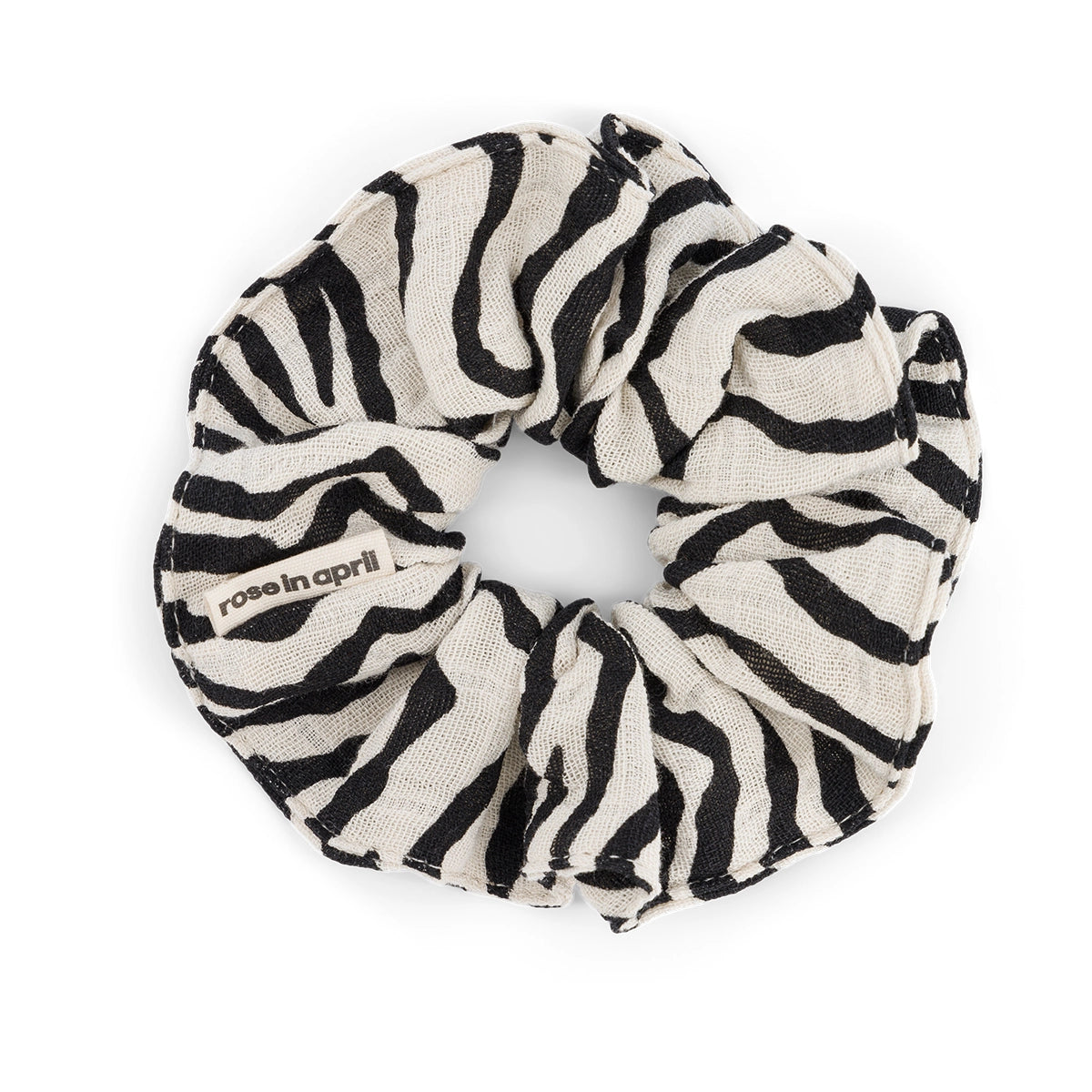 Scrunchie - Zebra Greige