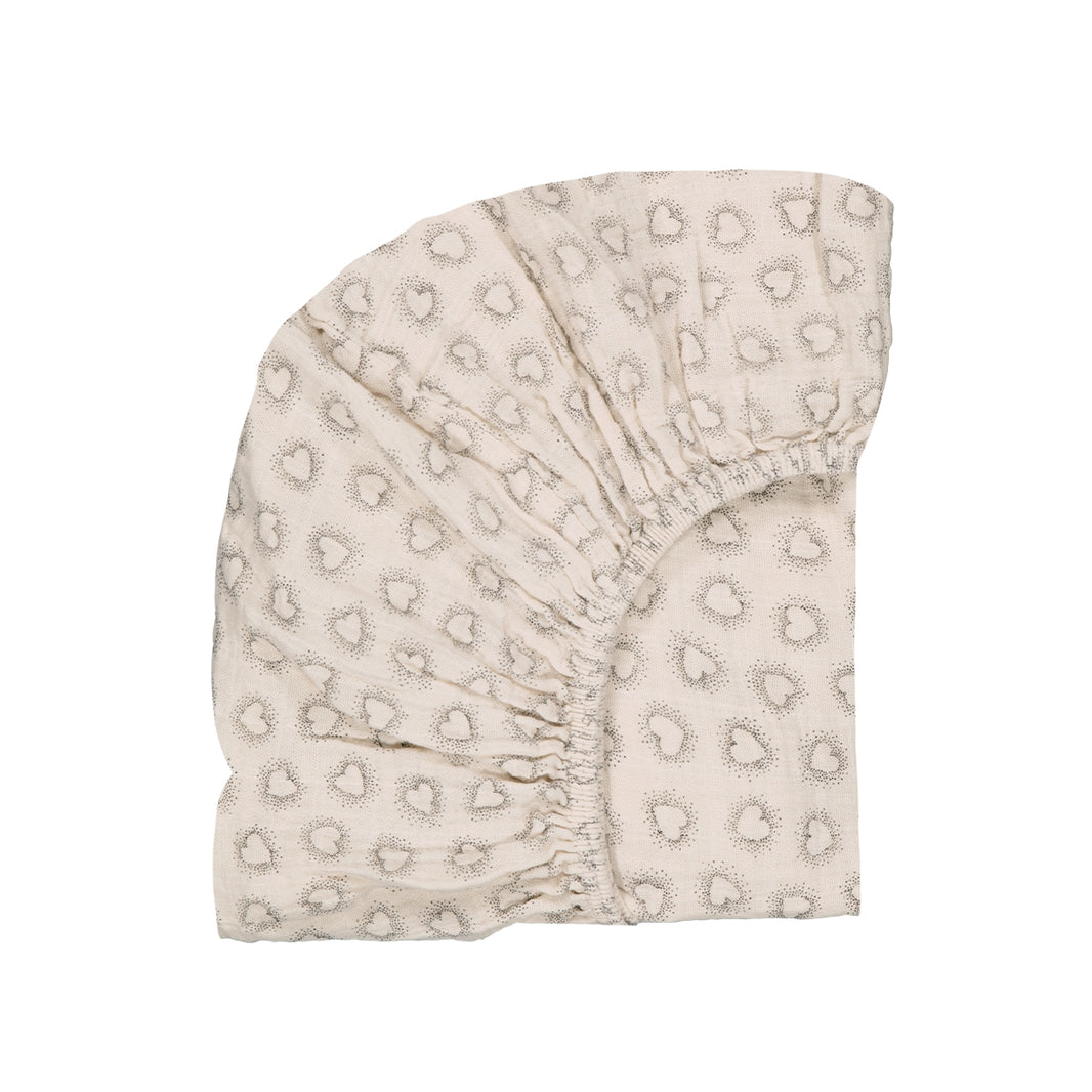 Drap housse - Olivia Dotted heart