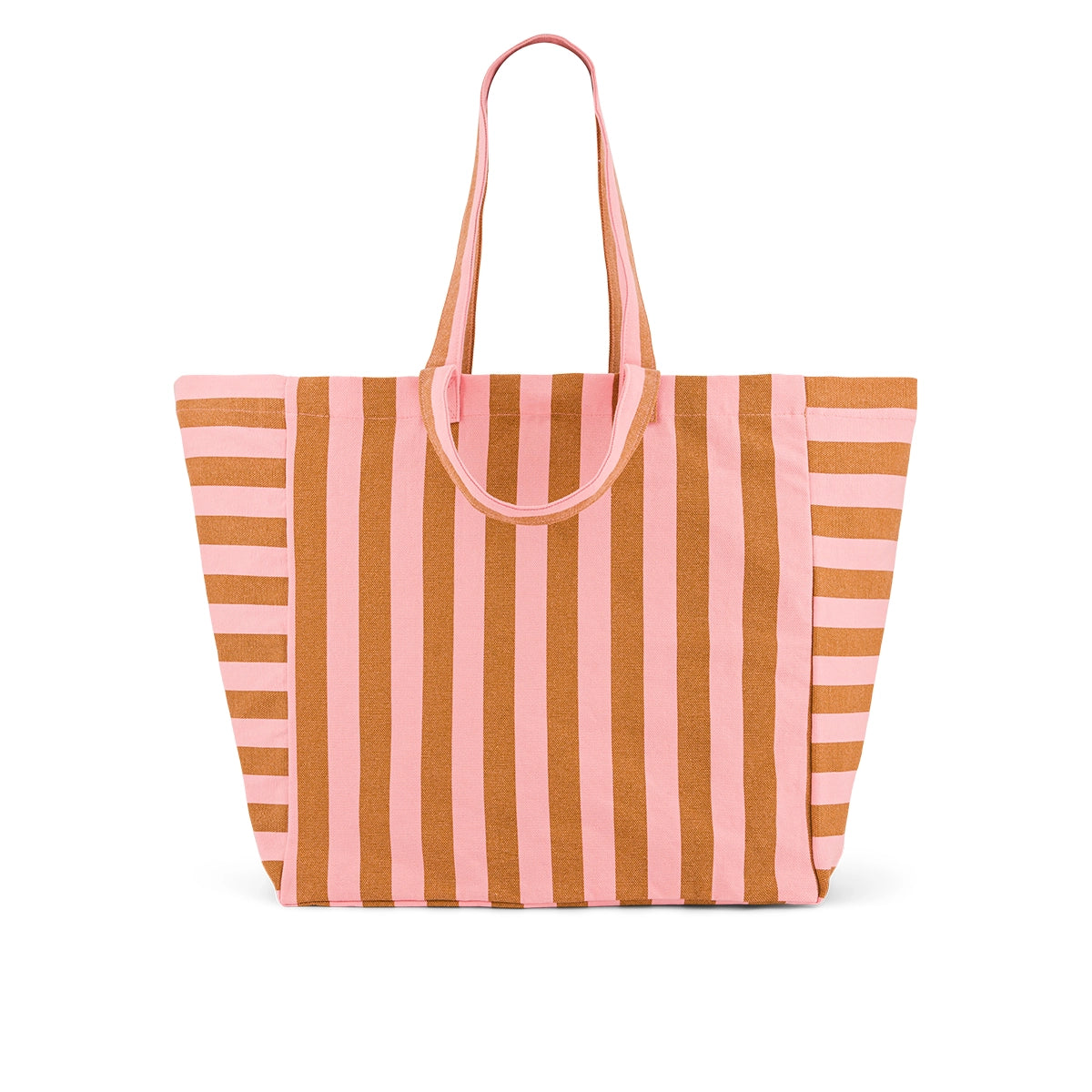 Tote bag - Elisa Caramel / Strawberry Stripes