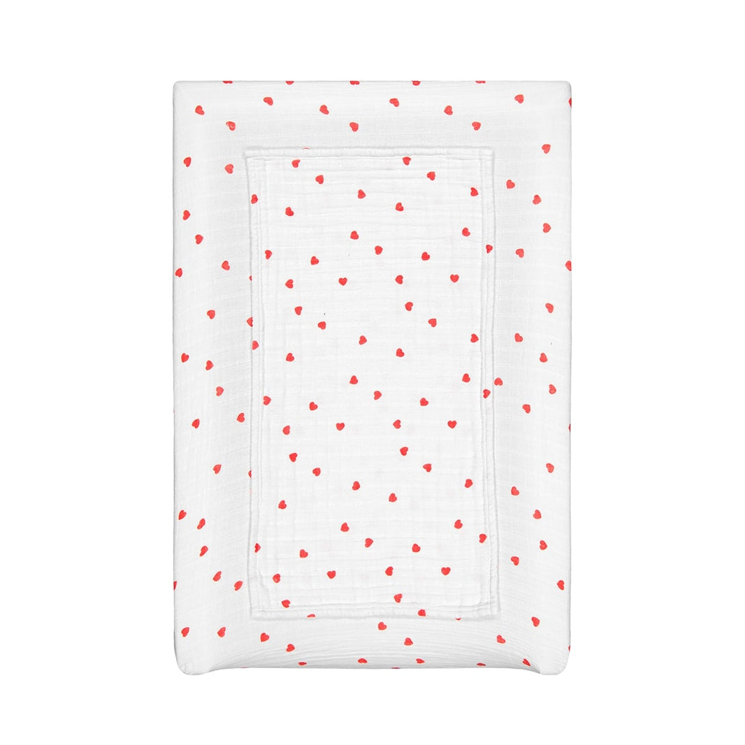 Fanny changing mat cover - Red Heart