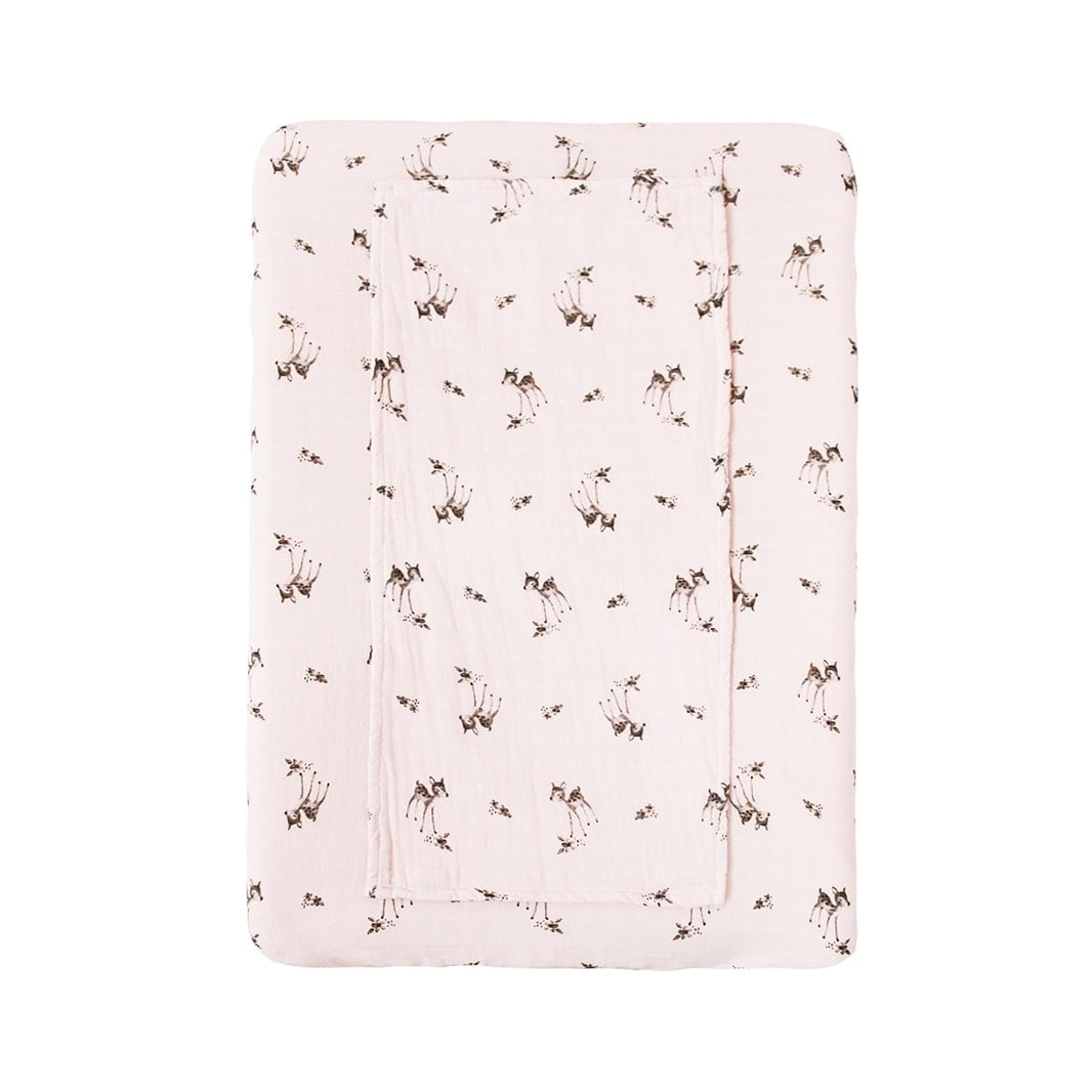 Changing mat cover - Fanny Faon Light pink