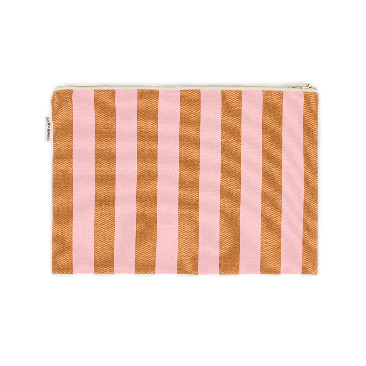 Pouch - Lili Caramel / Strawberry Stripes