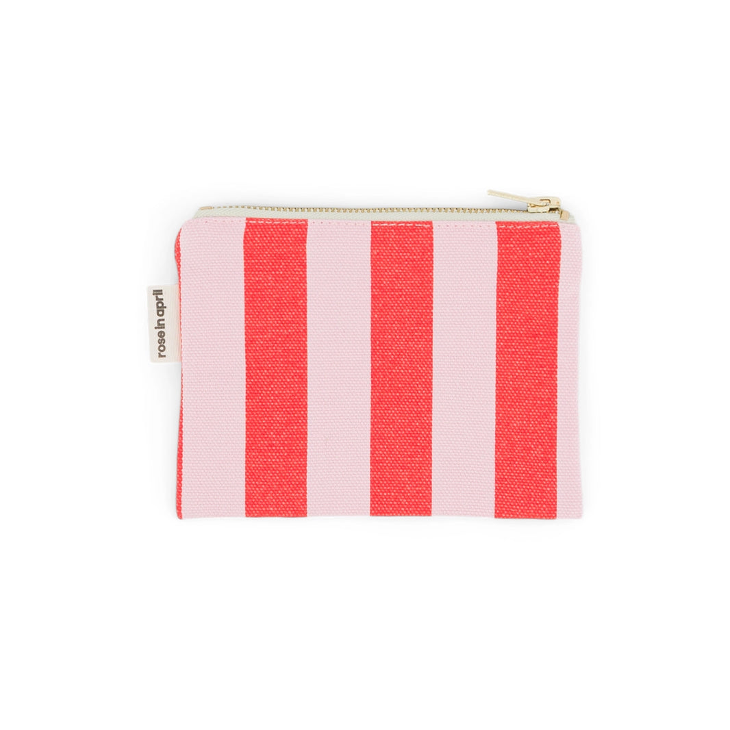 Porte-monnaie - Marie Rayures Candy pink / Rouge