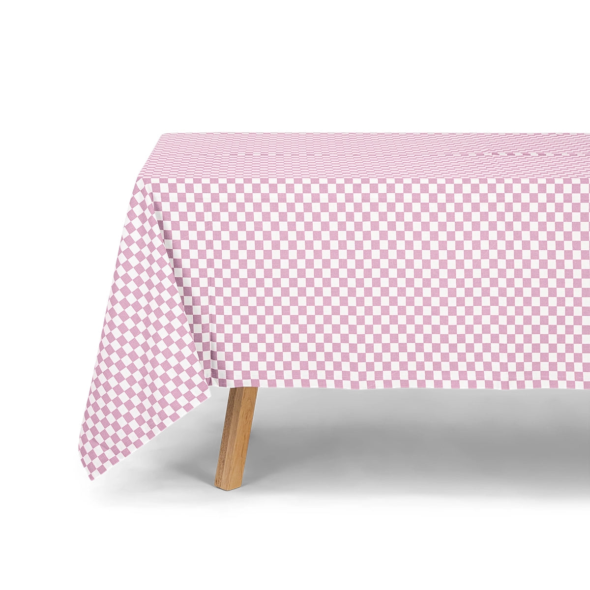 Tablecloth - Zoe Checkerboard Mauve