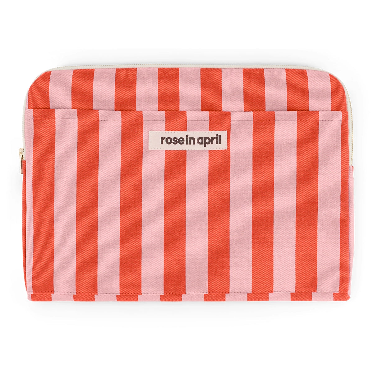 Housse d'ordinateur 13&14" - Octave Rayures Candy pink / Rouge
