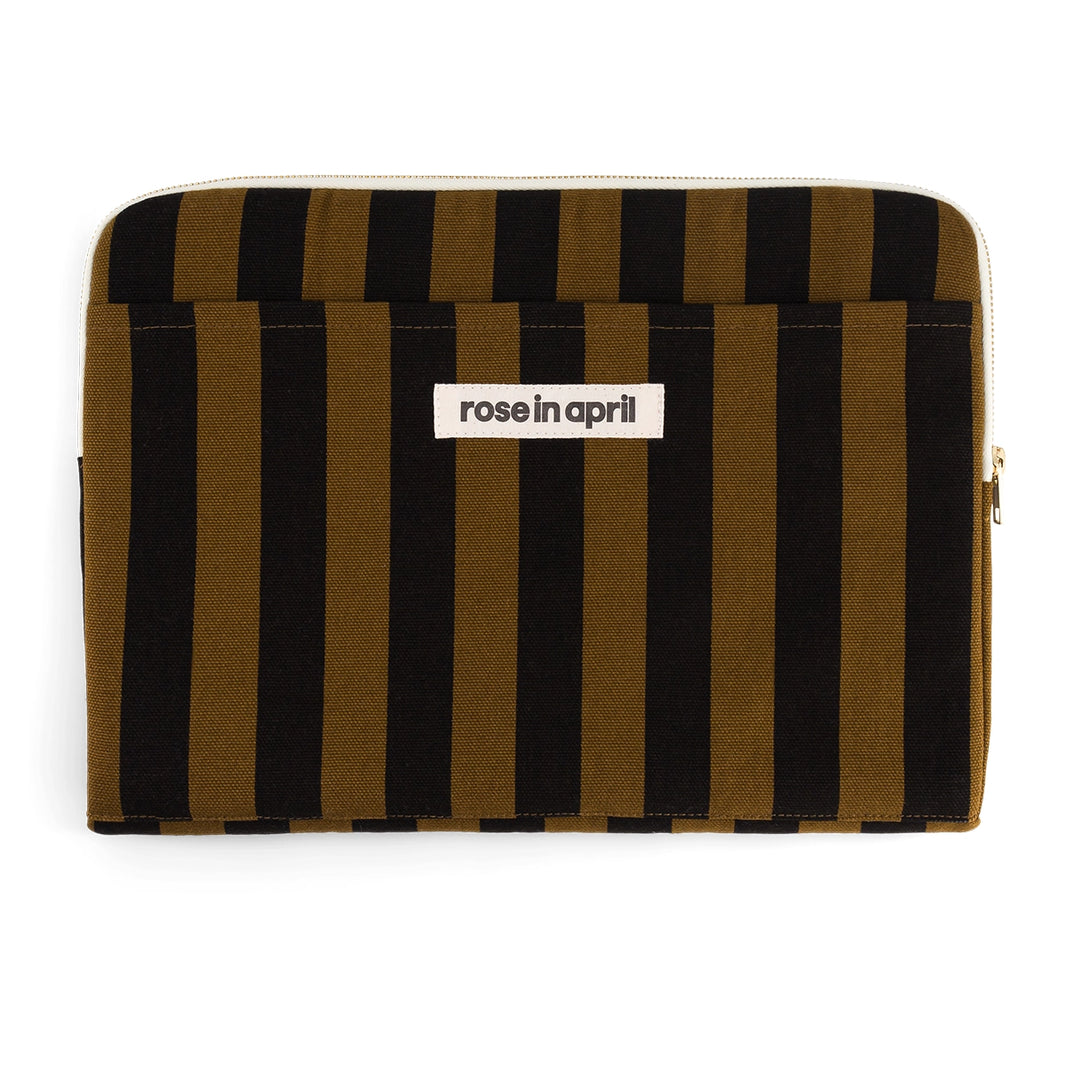 Laptop sleeve 13&14" - Octave Stripes Cumin