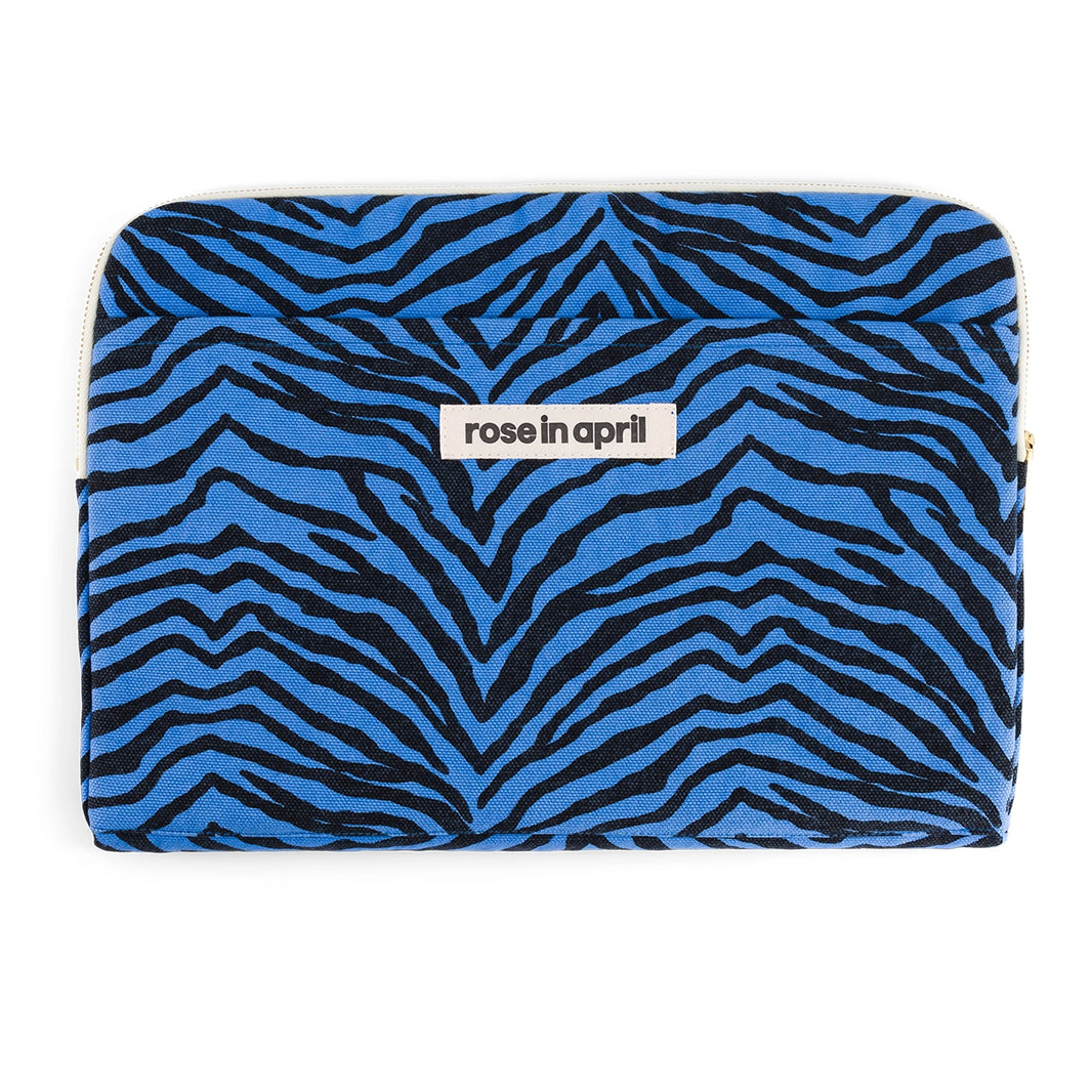 Laptop sleeve 13&14" - Octave Zebrou Greek blue