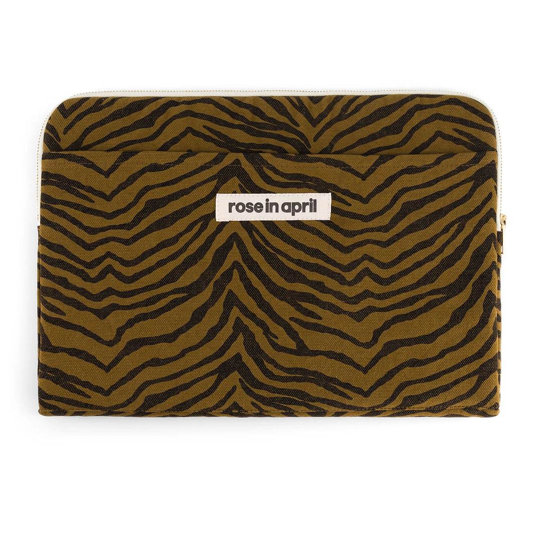 Laptop sleeve 13&14"- Octave Zebrou Tapenade