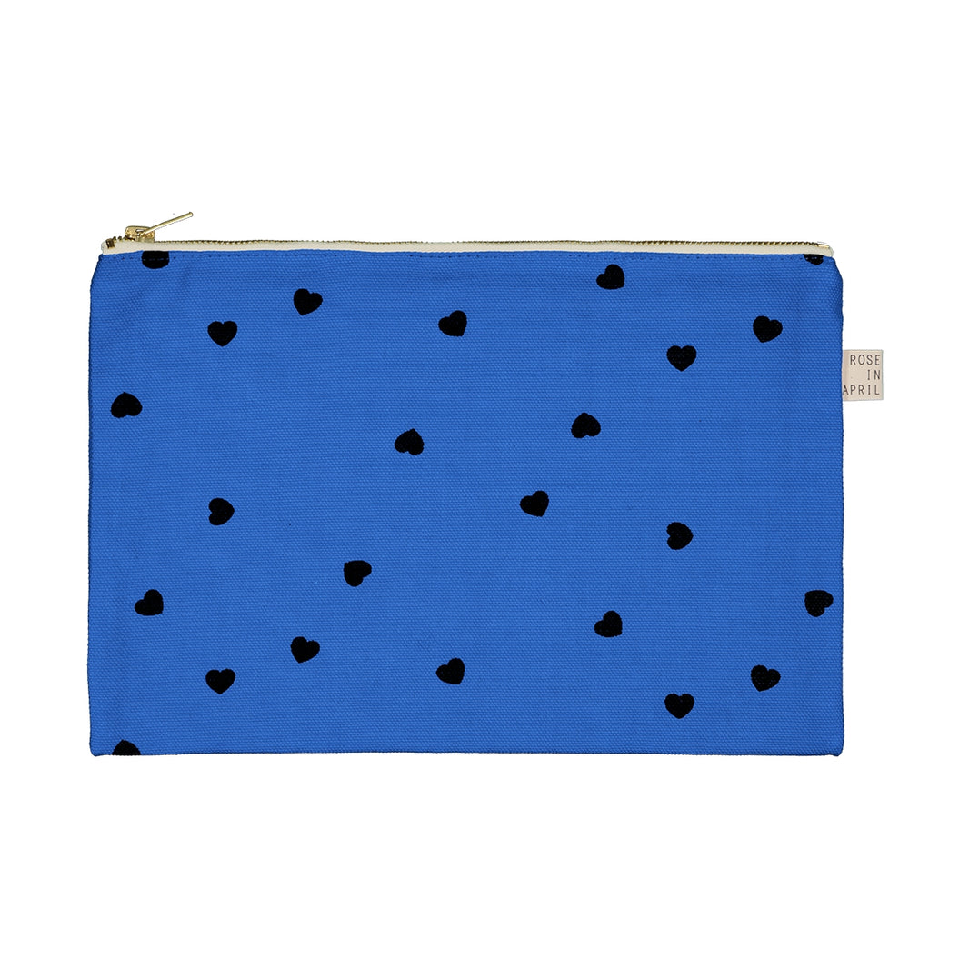 Pouch - Lili Coeur Greek blue