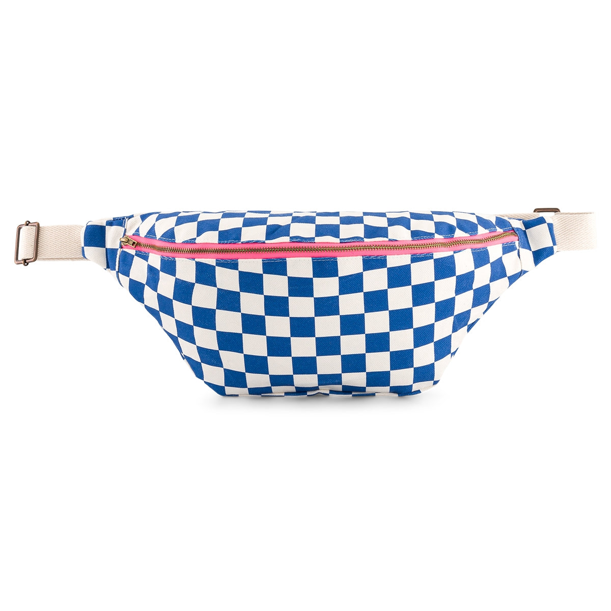 Bum bag - Blue Checkerboard