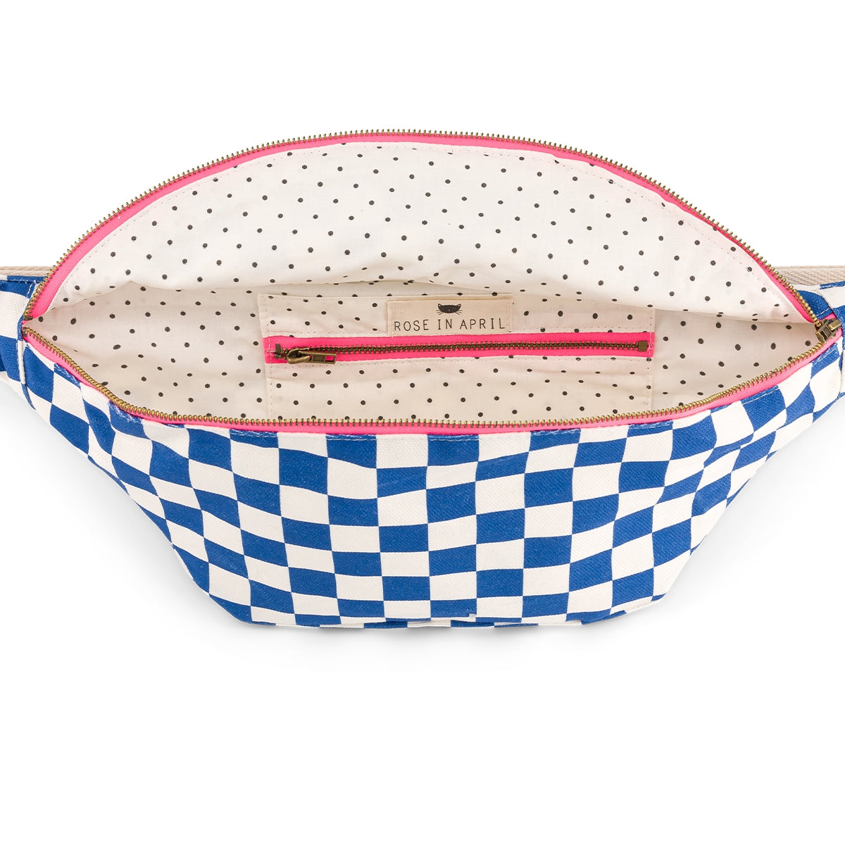 Bum bag - Blue Checkerboard