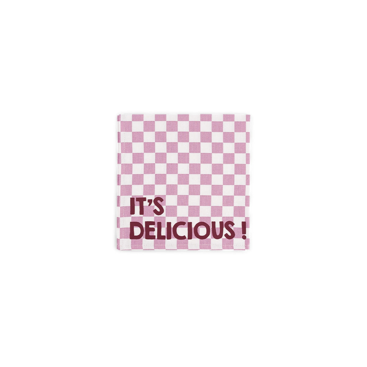 Pack of 2 napkins - Josephine Checkerboard It's delicious !