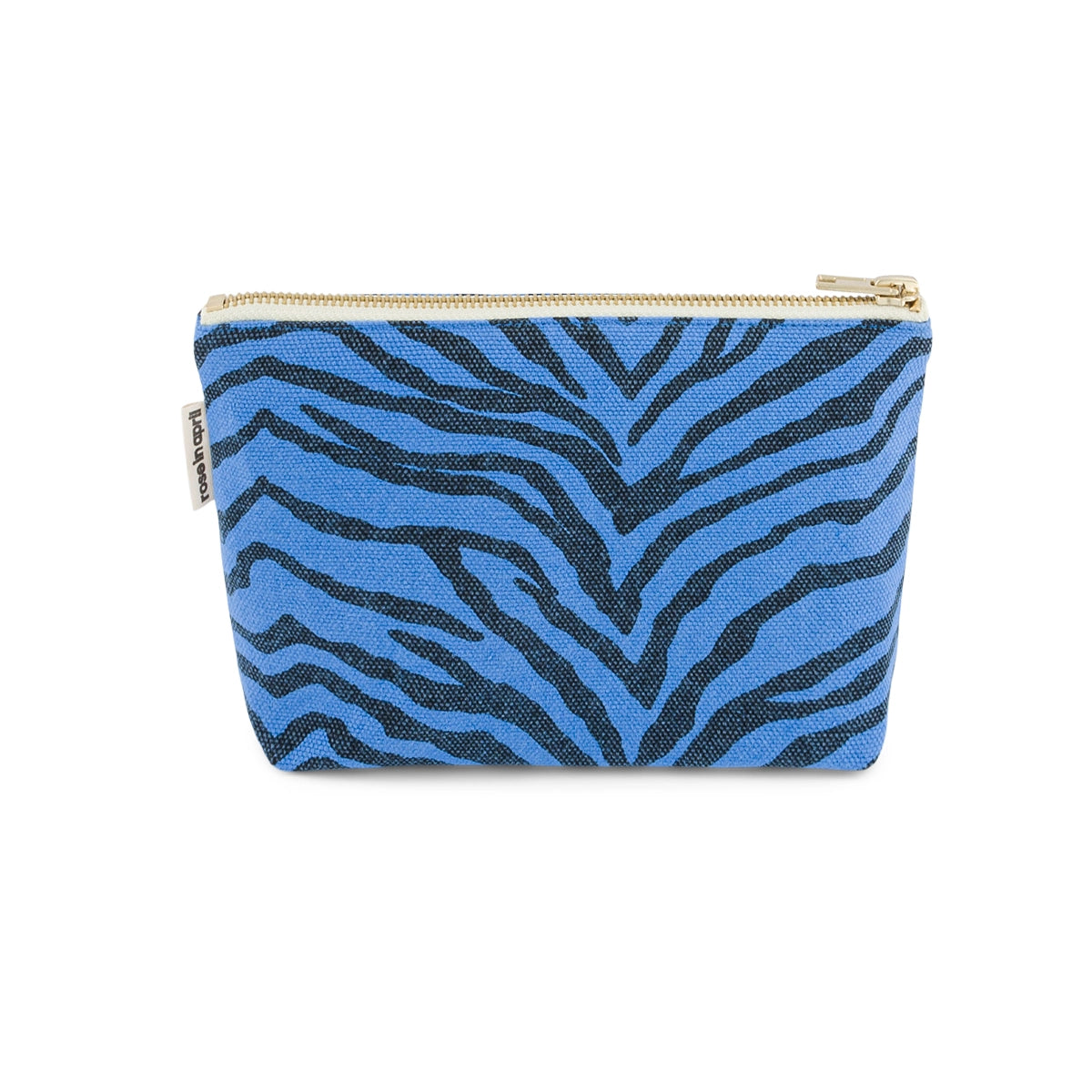 Pouch - Sofia Zebra Greek blue