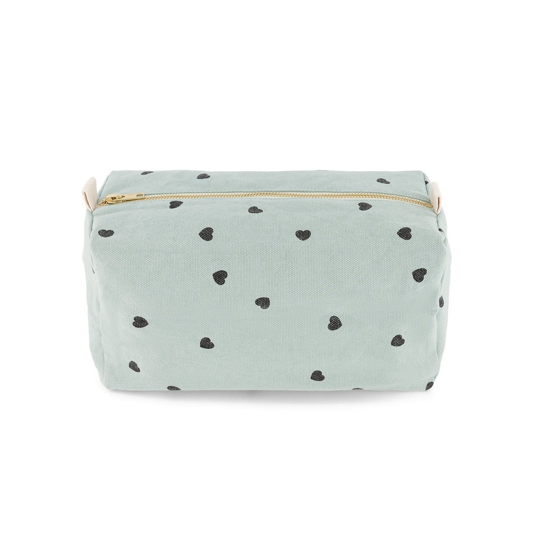 Wash bag - Vic Blue spray Heart